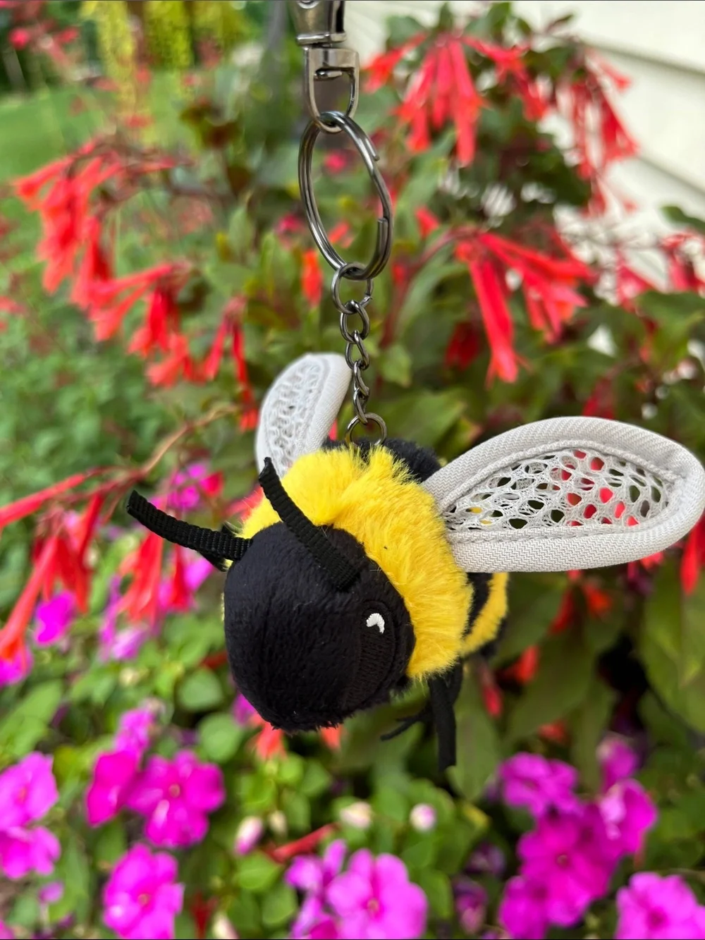 Handmade Bee Keychain Purse Charm 🐝